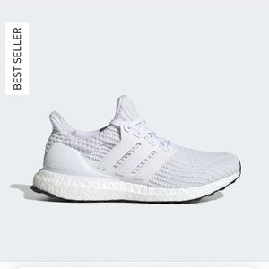 Cloud White Adidas Ultraboost 4.0 DNA Shoes, Size 7.5